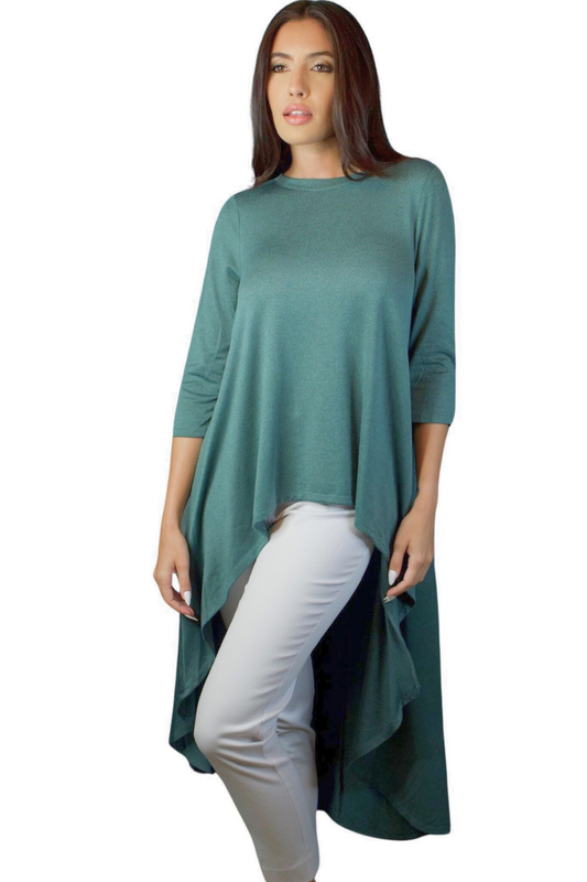 WOMEN  HIGH LOW TUNIC